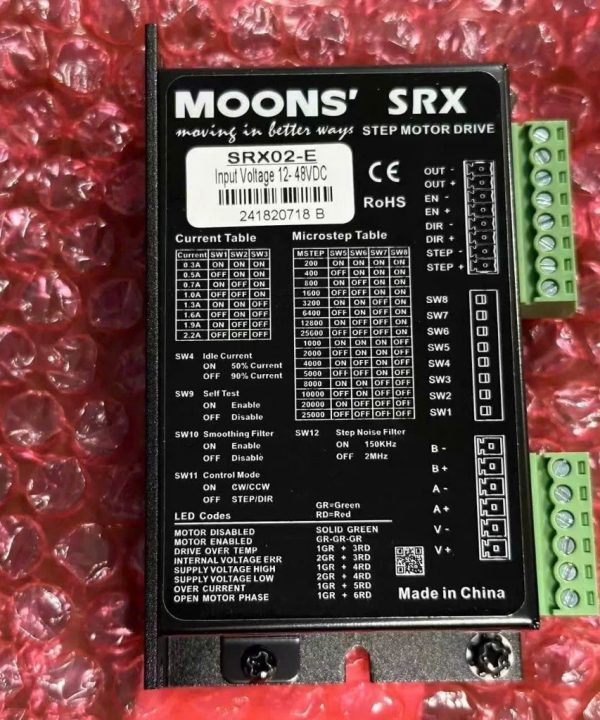 Bộ điều khiển Moons SRX02-E hoàn toàn mới New