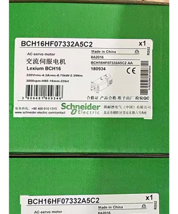 Bch16hf07332a5c2 Động Cơ Servo Schneider BCH 0.75kw Thương Hiệu Mới