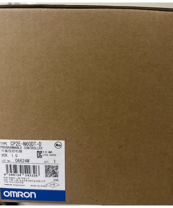 Bộ lập trình PLC Omron CP2E-S60-S40-S30-N40-N30-N20-N60DT-D-DT1-D-DR-A-E20 New