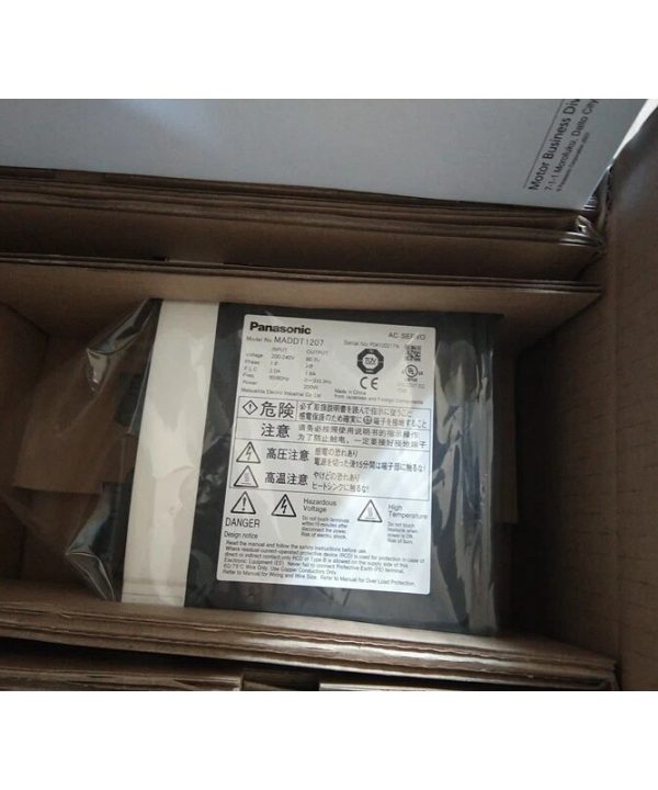 Thương Hiệu Mới Ban Đầu Maddt1207 Panasonic Servo 200W Bộ Điều Khiển