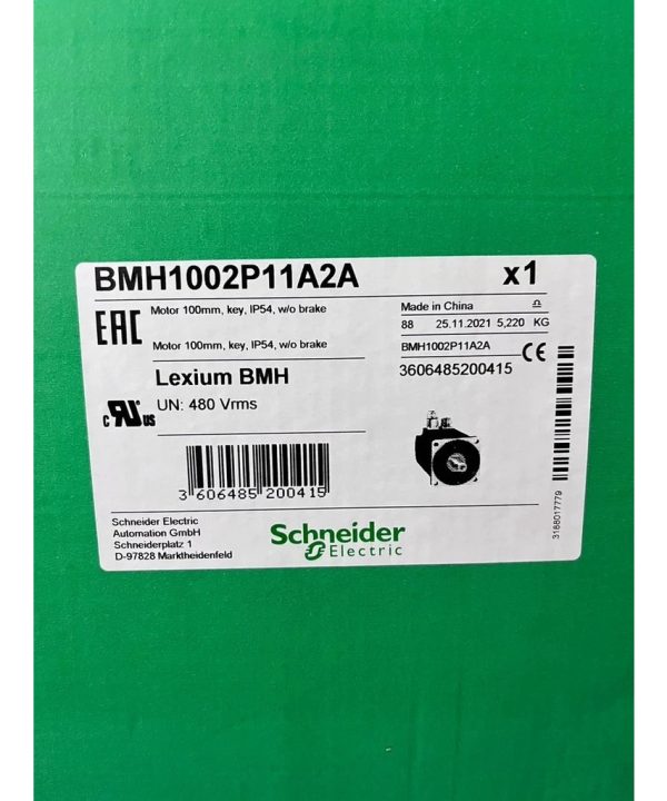 Động Cơ Servo Schneider 1.7kw Bmh1002p11a2a Hoàn Toàn Mới  Chính Hãng