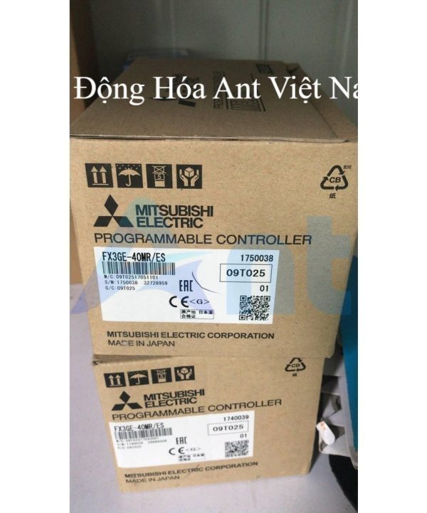 Bộ Lập Trình Mitsubishi PLC | FX3GE-24MR/24mt/40mr/40mt/DS/ES | Ethernet Tích Hợp