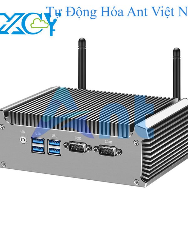 XCY I7-4500U Intel Core Mini PC công nghiệp RS-232 2X cổng nối tiếp GbE LAN 4x USB hỗ trợ wifi Windows Linux