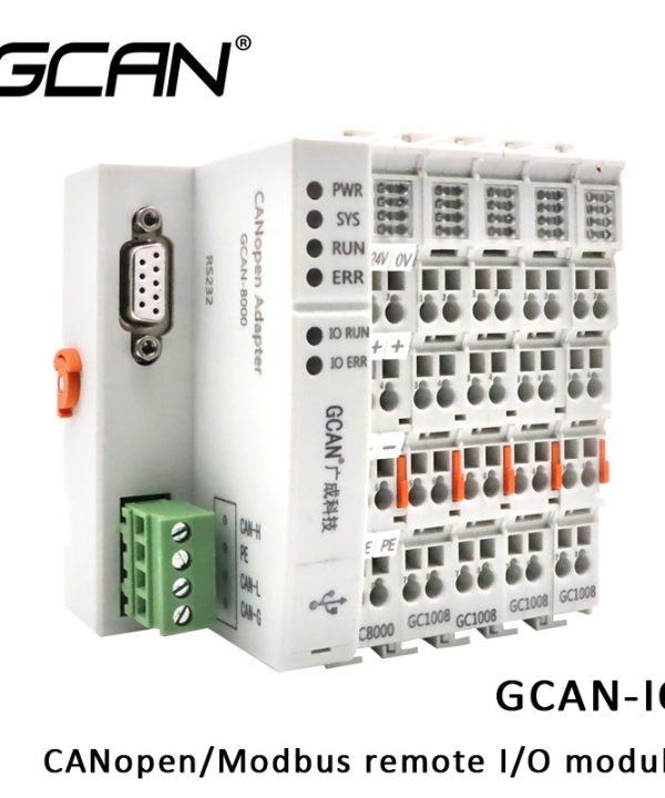 GCAN-IO Coupler canopen/modbus/ethercat/profinet Bộ chuyển đổi mô-đun giao tiếp