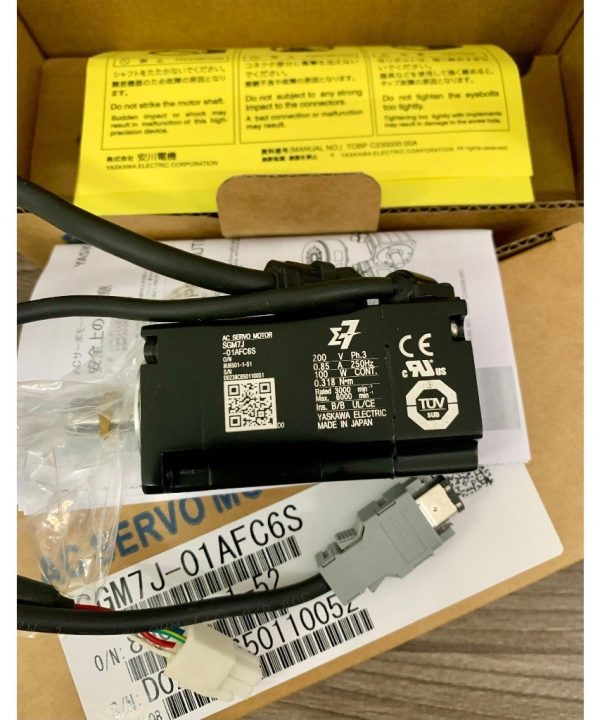 Động cơ Yaskawa SGM7J-01AFC6S 100W New