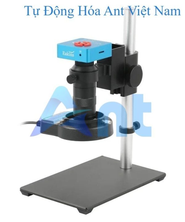 Eakins 55MP 48MP 14MP UHD 4K 1080P HDMI VGA USB Video Microscope Camera 100X C Mount Lens Remote Control for PCB