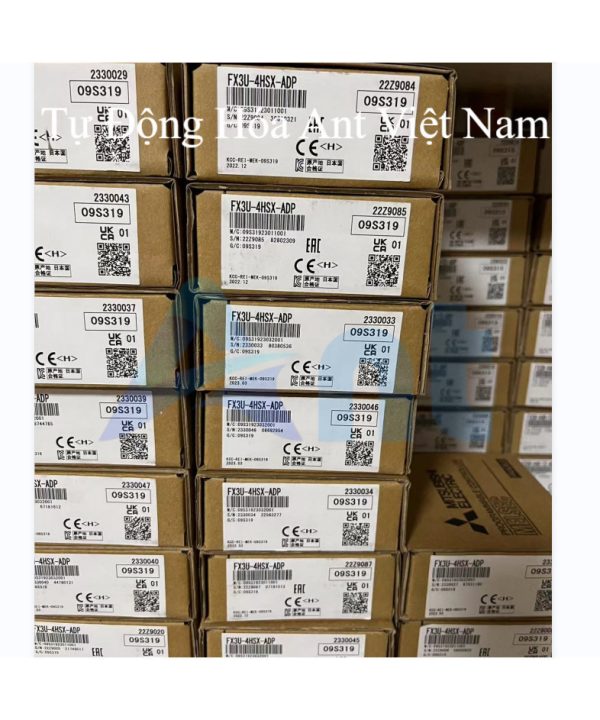 Bộ Lập Trình Bộ Chuyển Đổi Đầu Vào Và Đầu Ra 4 Kênh Chính Hãng FX3U-4DA-ADP 4ad-PT TC-ADP Mitsubishi