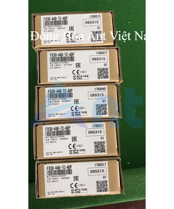 Bộ Lập Trình FX3U-4AD-TC-ADP | Bộ Chuyển Đổi Đầu Vào Cặp Nhiệt Điện 4 Chiều Mitsubishi