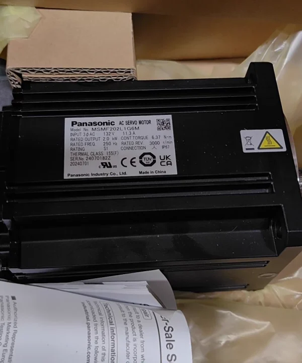 Panasonic Động Cơ Servo Mhme102l1g6m Msmf202l1g6m/302l1h6m Mdmf202l1g6m