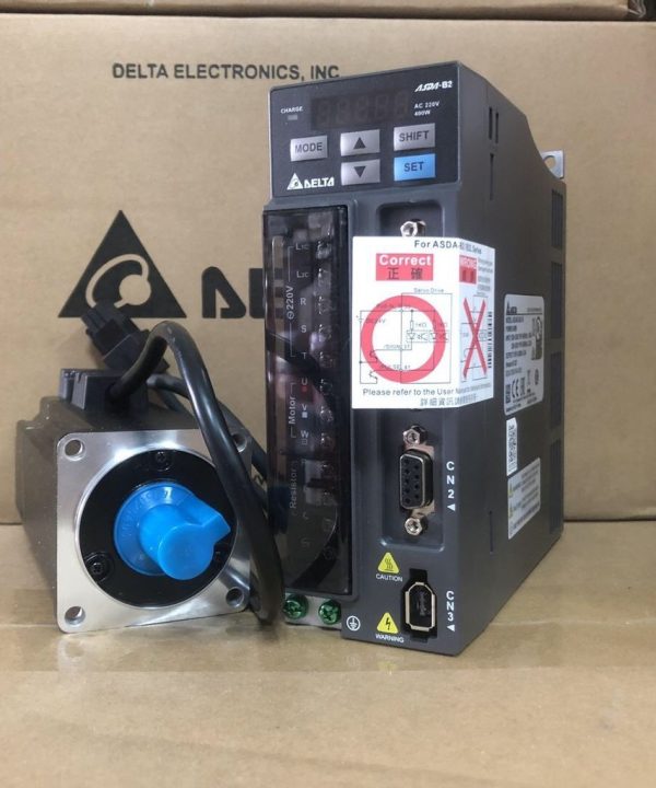 ASD-B2-0121-0221-0421-B-0721-1021-1521-B Động Cơ ĐIỀU KHIỂN SERVO Delta B2 Hoàn Toàn Mới New