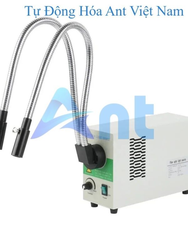 Eakins 30W LED Dual  Cold Light Source With Fiber Bundles Brightness Control For Microscopes Medical Endoscopes