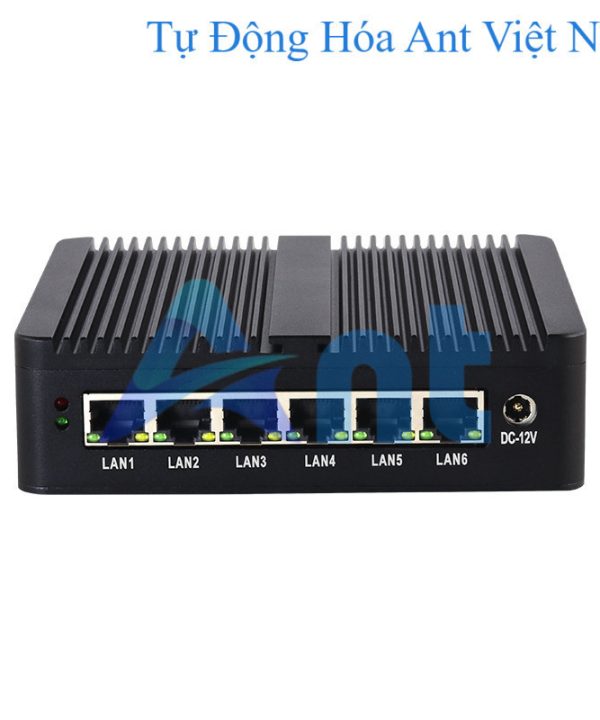 XCY Mini PC Intel Celeron j6412 Bộ vi xử lý 6x Intel i226v 2.5g Ethernet Hỗ trợ Windows Linux pfsense opnsense