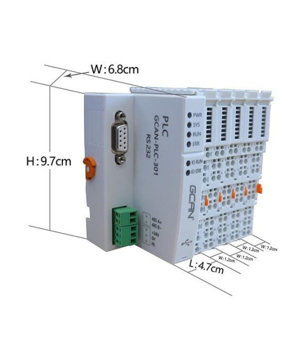 New Codesys v3.5 SP16 và phần mềm cao hơn kết hợp mô-đun chính PLC với chức năng bus CAN cho độ ổn định cao