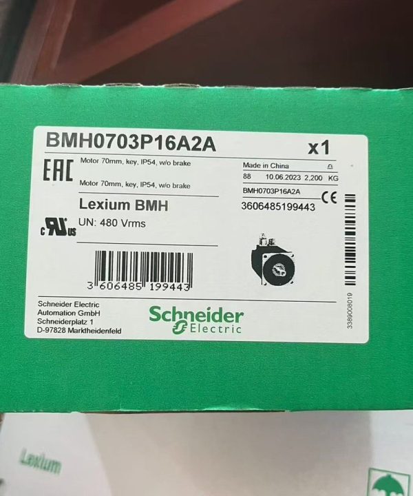 Bmh1001p16f2a Động Cơ Servo Schneider 1.1KW Có Chìa Khóa Có Khóa, Hàng Chính Hãng Mới