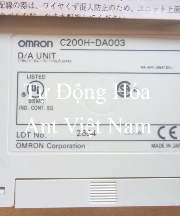 C200h plc C200H-AD003 C200H-DA003 C200H-DA004 C200H-MD001 Mới