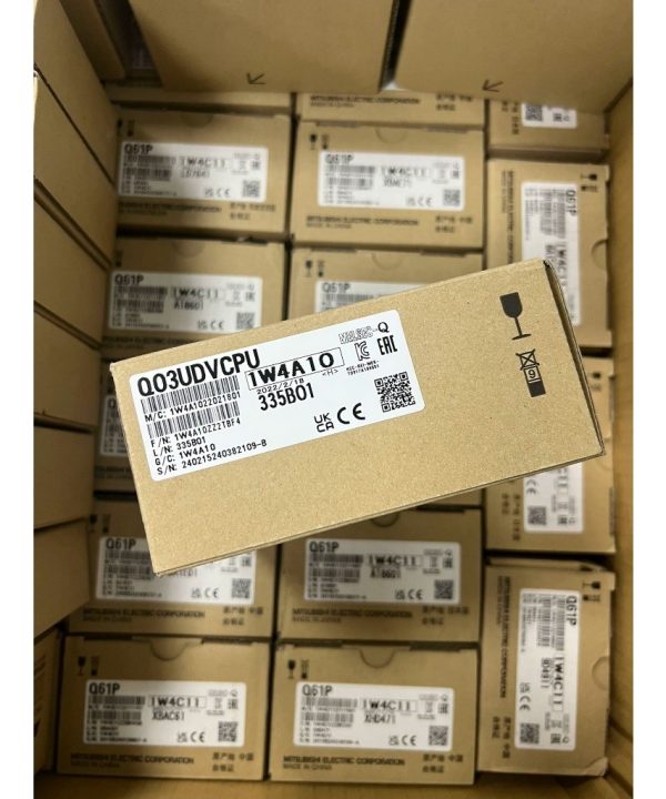 Bộ lập trình PLC Mitsubishi Q03UDVCPU Q04UDV Q13UDV Q26UDV Q06UDVCPU New