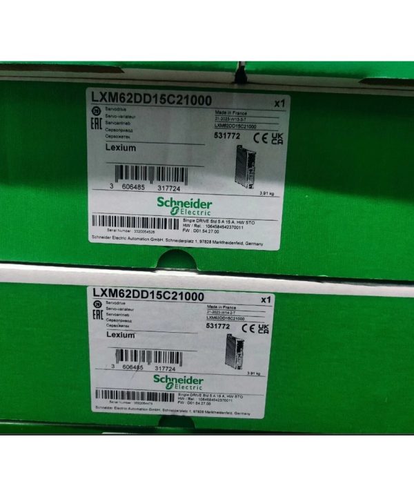Lxm62dd15c21000 Bộ Điều Khiển Servo Schneider Bộ Truyền Động Một Trục Hoàn Toàn Mới  Chính Hãng