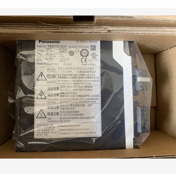 Trình ĐIỀU KHIỂN SERVO Mbdkt2510ca1 Panasonic Hoàn Toàn Mới Mbdkt2510e