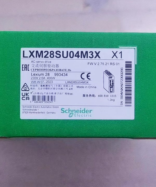 Bộ Điều Khiển Servo Lxm28su10m3x Schneider 28 Series Ba Pha Hoàn Toàn Mới  Chính Hãng