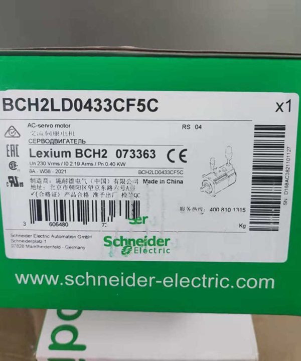 Thương Hiệu Mới  400W Schneider Bch2ld0433ca5c Động Cơ Servo Chính Hãng