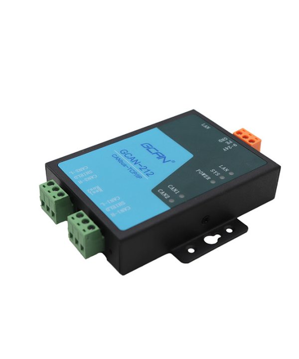 Ethernet to CAN bus Gateway Ethernet RJ45 chuyển đổi CAN Bus Giao diện giao tiếp GCAN-212