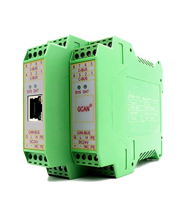 Modbus rtu to CAN bus chuyển đổi mô-đun cổng nối tiếp tiêu chuẩn sử dụng một 2-Wire RS485 giao diện Din Rail